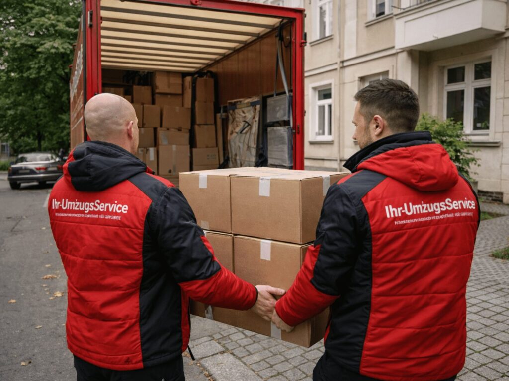 Sicheres Verpacken und Verladen beim Umzug mit Ihr-Umzugsservice – professionelle Durchführung vom Umzugsunternehmen Leipzig.